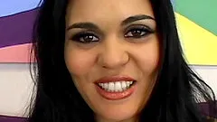 Tattooed girl fucked in extreme close up as her pussy takes cock