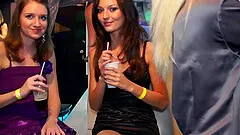 The more these girls drink the crazier they get in the club