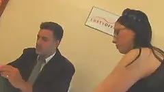 Nerdy senorita tries taking the cock into her other tunnel