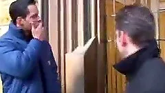 Hot gay guys on a date with a dick sucking finish