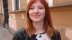 Old casting agent fucks the cute redheaded girl