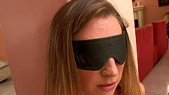 Latex-clad sex slave with a hot ass enjoying a hardcore interracial fuck