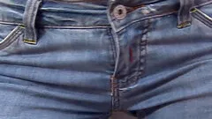 Guy strips off her jeans so he can fuck that nice ass