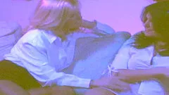 Hot girls caught in camera sipping juice from their honey pots and toying them altogether