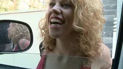 By the end of the ride she is well fucked and covered with cum