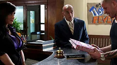 Sexy wet cunts of two small tits babes fucked by a big dick