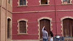 Horny girl and a chef fucking before the restaurant opens