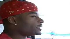 Dirty milf picked up and fucked by a big black cock