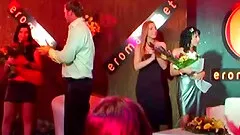 Beauty contest at a night club turns into an all out orgy