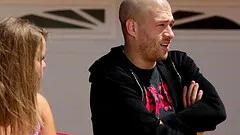 Slut loves his sports car and gets fucked bent over it