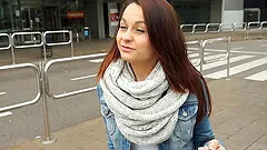 Right off the street and into the car for crazy hard fucking