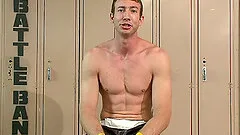 Fit guys fight in the ocatagan and the winner fucks a girl