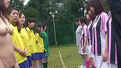 ENF CMNF Japanese nudist soccer penalty game HD