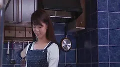 Beautiful and sensual babe from Japan rides her lover's schlong