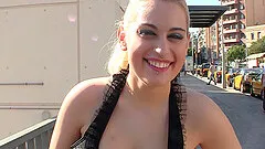 Candela is the perfect blonde with lots of tattoos who loves banging