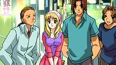 Caught hentai sucking bandit cocks