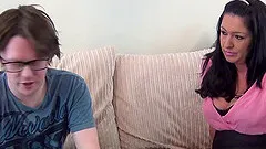 Nerdy dude gets to bang a geeky hot girl with purple hair