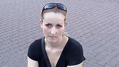 Two amateur girls have sex in public - czech girls