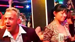 Party girls look gorgeous dressed up to fuck at the club