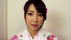 Traditional Japanese chick enjoys in the cock sucking session