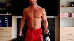 Skinny girl with small tits gets drilled by a muscular guy