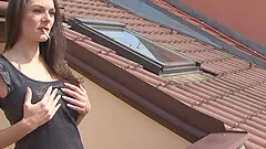 Huge Titty Panty Hooker An Outside Lingerie Adventure