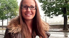 Not her regular study hall when this coed ends up fucking