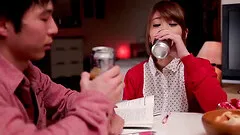 Astonishing babe from Japan shows how good she is in cock sucking