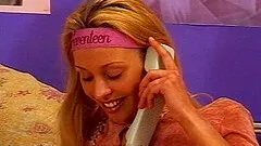 Well graced lesbians enjoy banging their juicy cunts with a strap on