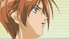 Coed anime gets surprised bigcock