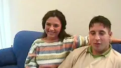 Couple gets naked and shoots a furious hardcore fuck scene