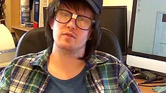 Gamer dude gets lucky and gets to bang a chick with nice tits