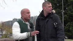 Cute escort shows up at the rented room to get fucked