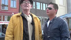 Hot hooker with sexy small tits fucks a tattooed stranger