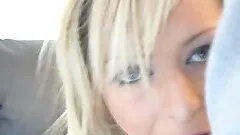 Good looking girl find tools to play in naked