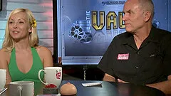 Sexy girls recount their lesbian hookup complete with flash backs