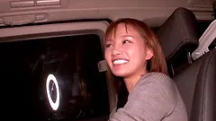 In a hotel this Japanese MILF stabs herself on his cock