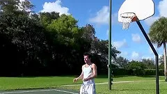 Gay couple enjoys some hot time in a hot way