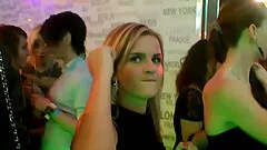 Cheating girlfriends attend a hardcore sex party with hung dudes