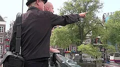 Wildly sexy Dutch hooker in the red light district it paid to fuck