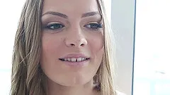 Monica enjoys having big black cock slammed into her