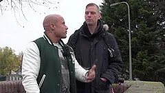 His trip to Amsterdam is complete with a visit to the red light district