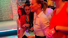 The more drunk these girls get the more they want to fuck in the club