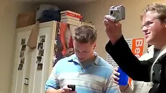 Waiting for the chicks to go home so they can have real fun