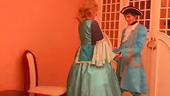 Radiant cougar milks a skinny chap's cock then drives it up her twat