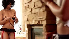 Misty Stone makes lesbian love to hot chick Teanna Trump