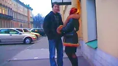 Russian mom with nice natural tits rides a hard cock