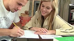 Hottie in a hoodie is so naughty with a dick inside her