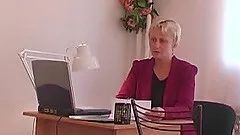 If he wants the job he has to get naked and fuck the boss lady