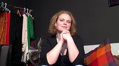 Chubby cougar with big pierced tits enjoying a hardcore vibrator fuck